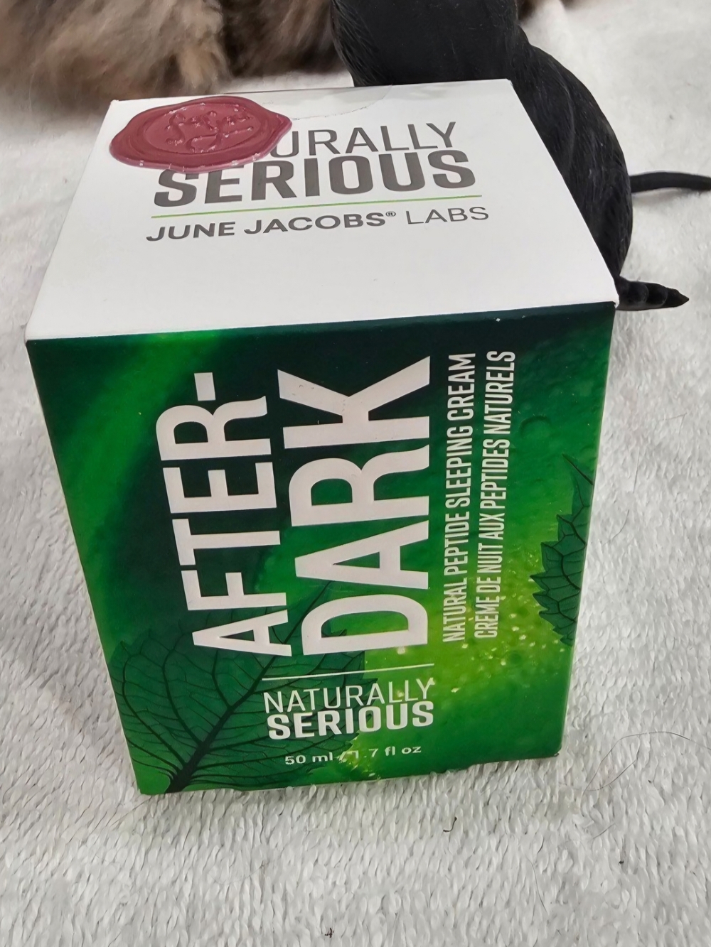 Naturally Serious After-Dark Peptide Sleeping Cream